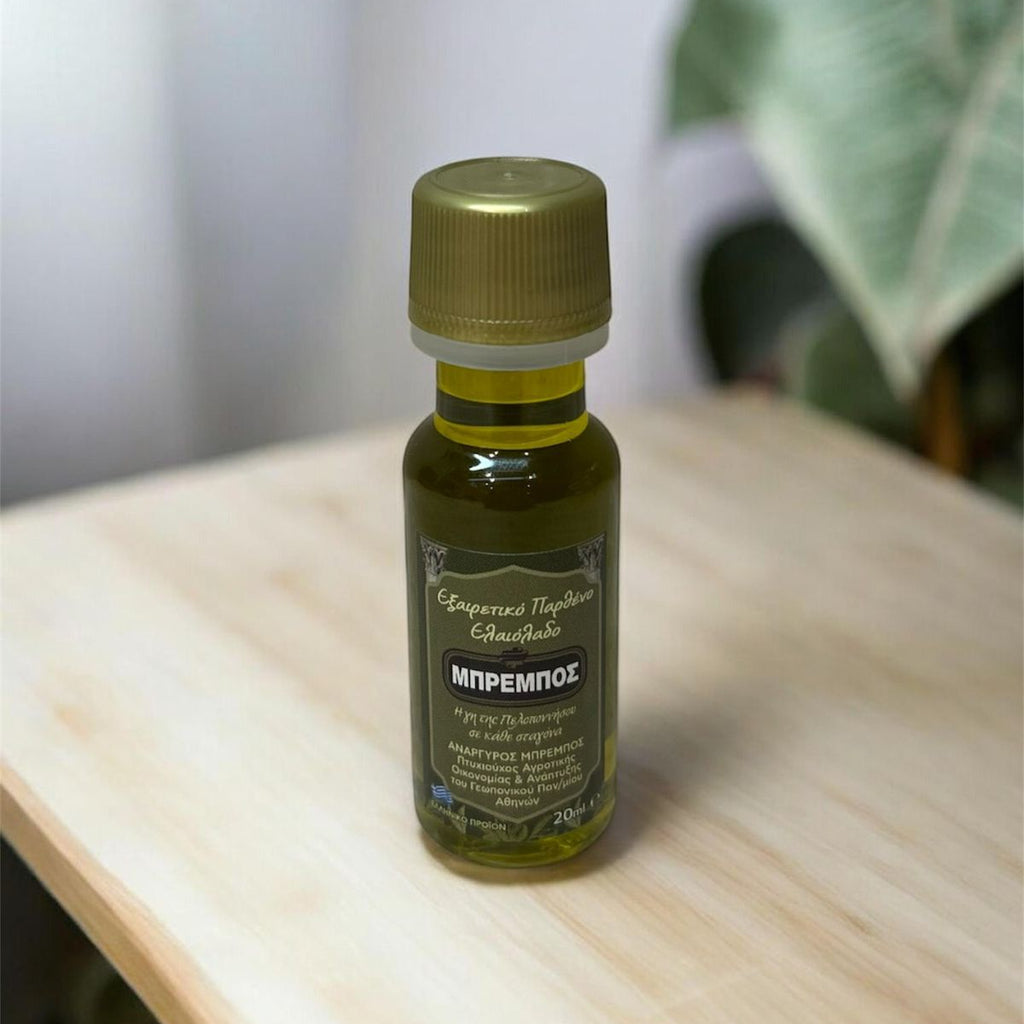 Εξαιρετικό Παρθένο Ελαιόλαδο Μπρέμπος 20ml – Πλαστική Συσκευασία